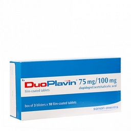 [T00794] DuoPlavin 75mg/100mg Sanofi (H/30v) Date 07/2027