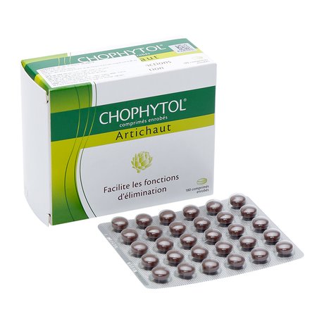 [T00861] Chophytol Actiso 200mg Pháp (H/180v) Date 11/2026