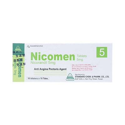 [T01077] Nicomen 5mg Standard Chem & Pharm (H/100v) Date 02/2026