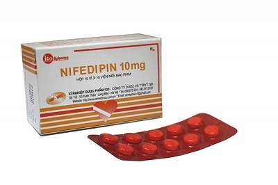 [T01083] Nifedipin 10mg Armephaco (H/100v) 