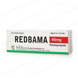[T01226] Redbama Pantoprazol 40mg Atlantic Pharma (H/60v) Date 10/2026