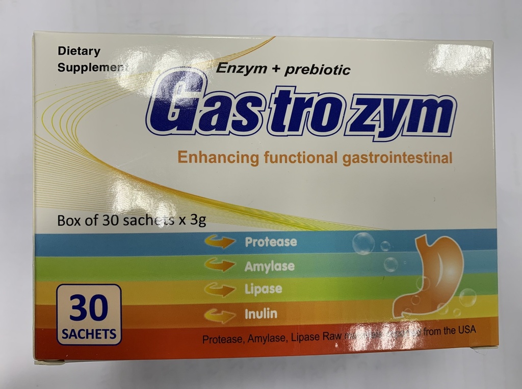 [T01278] Gastrozym Hải Dương (H/30gói/3g) Date 10/2026