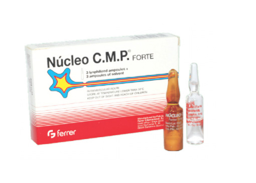 [T01568] Nucleo CMP Forte tiêm Tây Ban Nha (H/3o/3odung môi) Date 07/2026