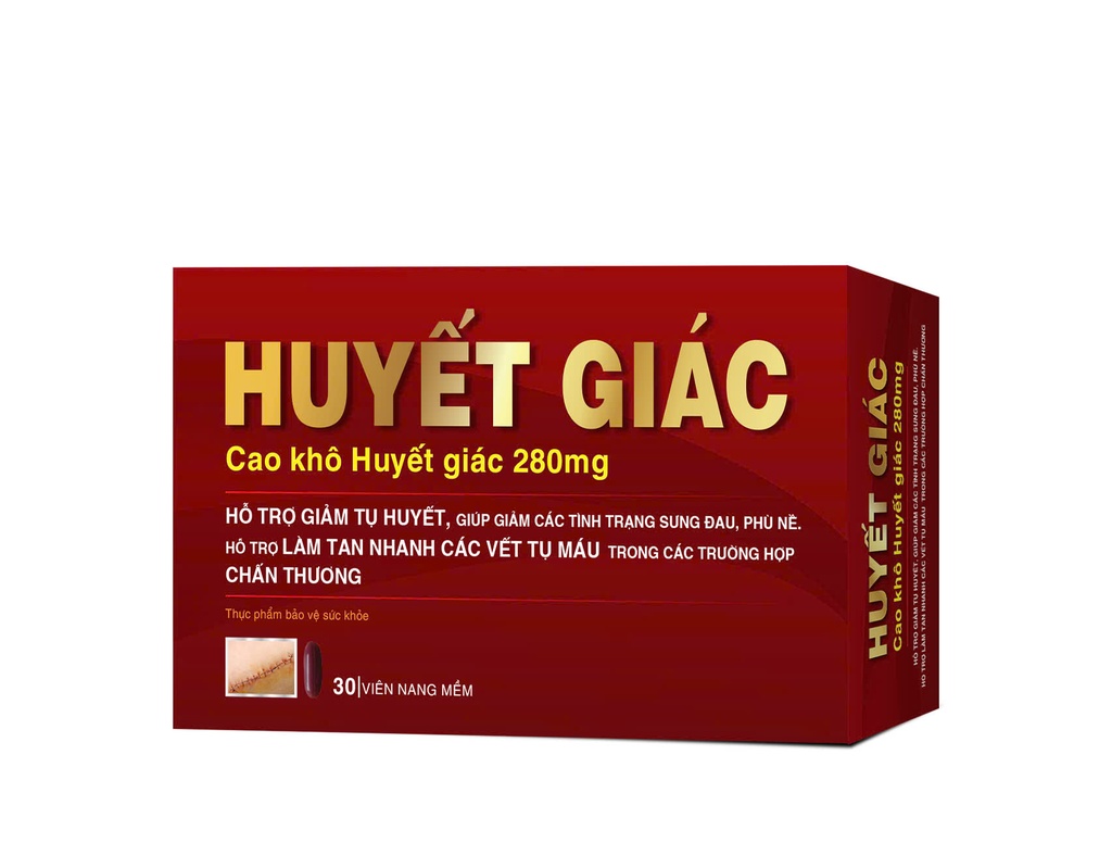 [T01686] Huyết Giác 280mg  (H/30v)