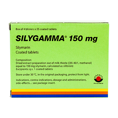[T01803] Silygamma 150mg Worwag Pharma Đức (H/100v) 