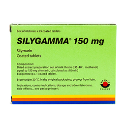 [T01803] Silygamma 150mg Worwag Pharma Đức (H/100v) 