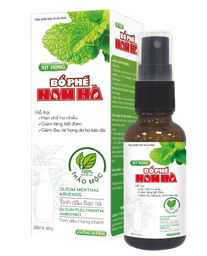 [T01913] Xịt Họng Bổ Phế NL Nam Hà (Lọ/30ml) 