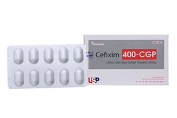 [T01914] Cefixim 400 CGP USP (H/10v)