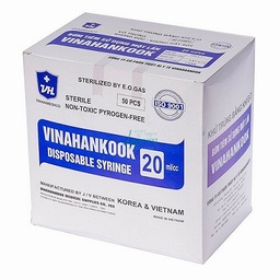[T01980] Bơm Tiêm 20ml/cc Vinahankook (H/50c)