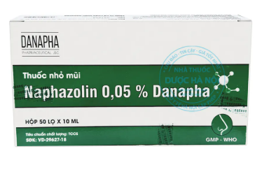 [T02228] Naphazolin 0.05% Nhỏ Mũi Đà Nẵng (H/50lọ/10ml)