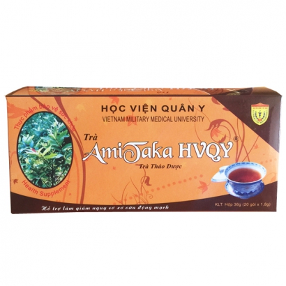 [T02249] Trà AmiTaka HVQY Học Viện Quân Y (H/20gói/1.8g) Date 10/2026