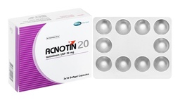 [T02335] Acnotin 20 Isotretinoin 20mg Mega Thái Lan (H/30v) Date 11/2027