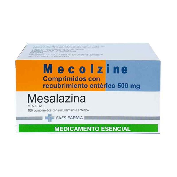 [T02459] Mecolzine Mesalazine 500mg Tây Ban Nha  (H/100v)