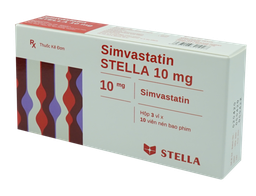 [T03072] Simvastatin 10mg Stella (H/30v) date 06/2027