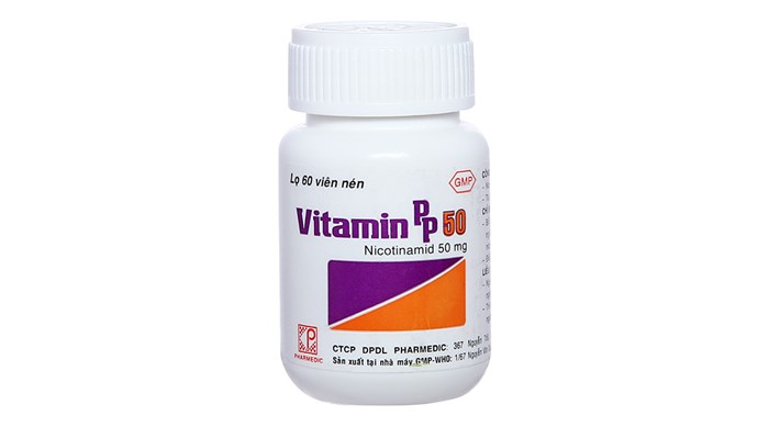 [T03124] Vitamin PP Pharmedic (Lọ/60v) Date 10/2027