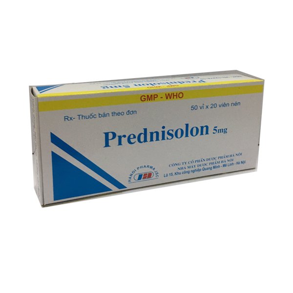 [T03285] Prednisolon 5mg Hà Nội (H/1000v) Date 08/2027