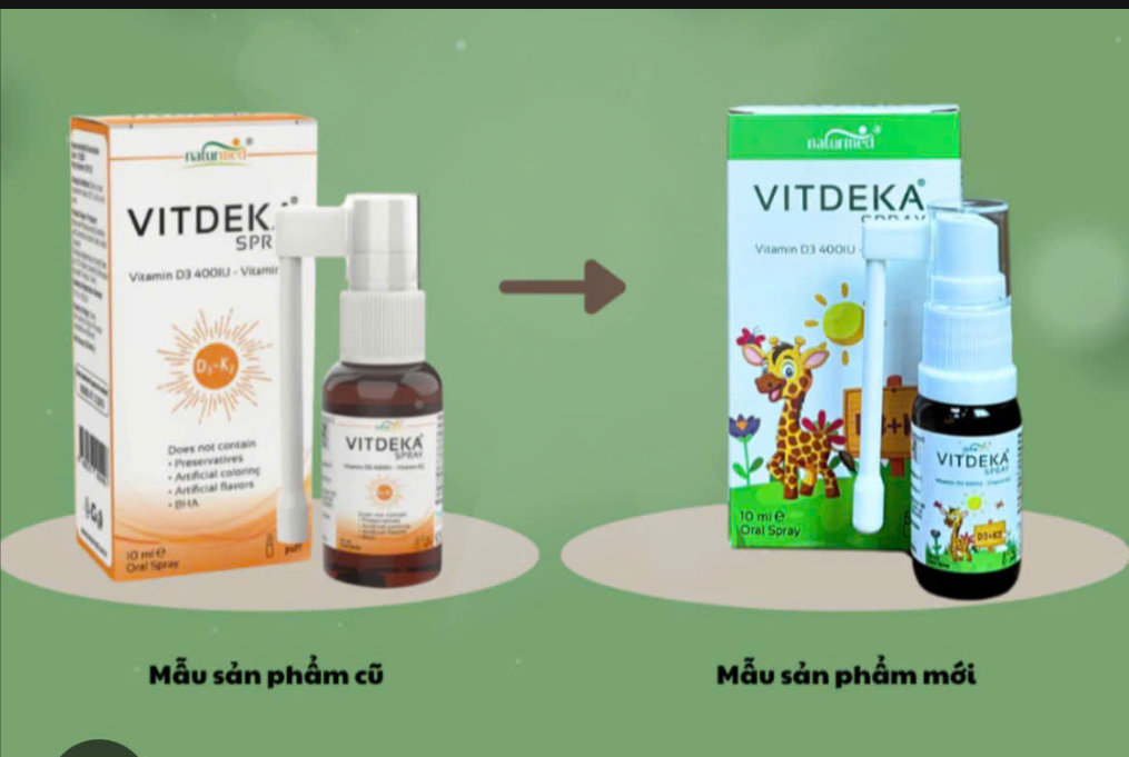 [T03405] Vitdeka Spray Vitamin D3 400IU Thổ Nhĩ Kỳ (Lọ/10ml) date 04/2027