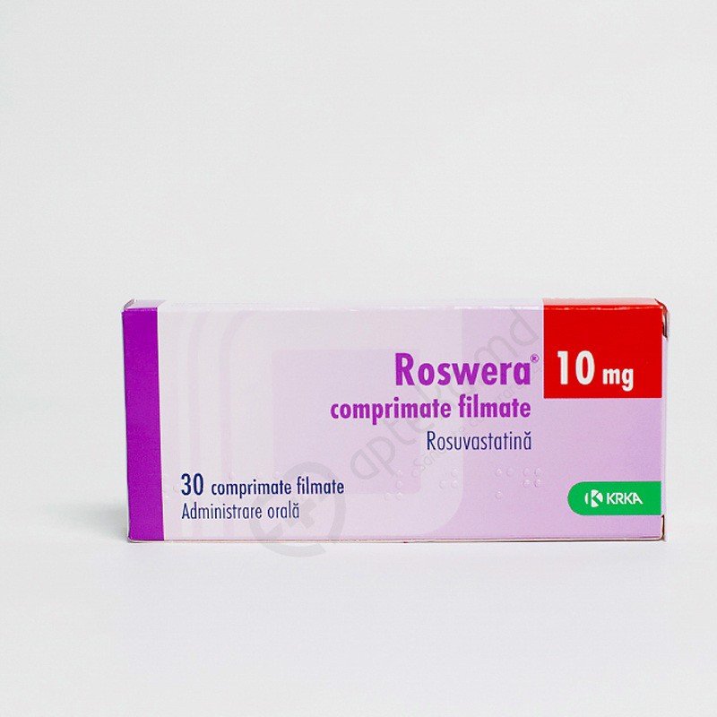 [T03428]  Roswera rosuvastatin 10mg Novo Mesto (H/30v) 