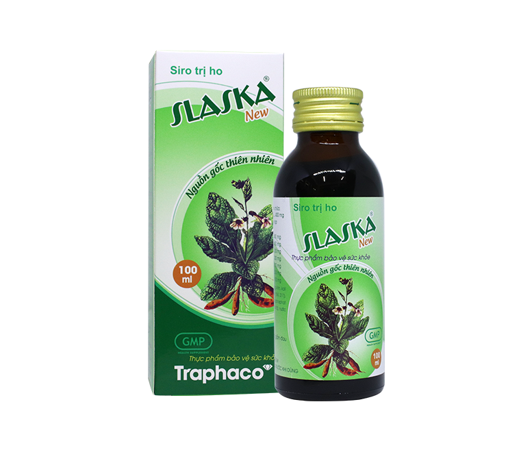 [T03654] Slaska new trị ho Traphaco (Lọ/100ml) date 04/2027