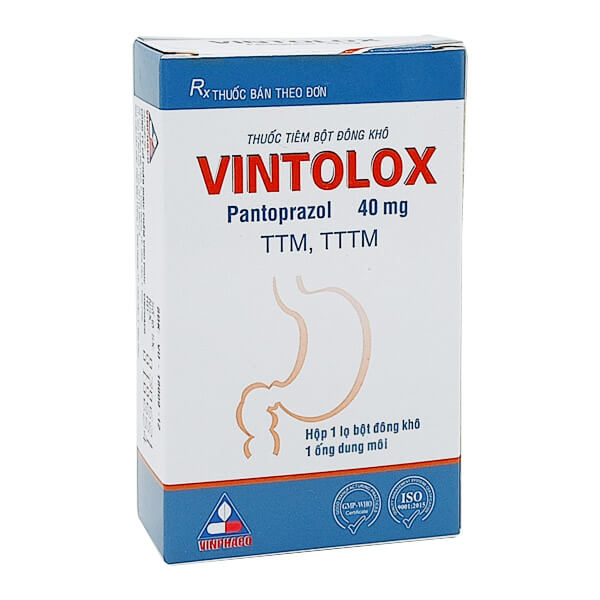 [T03687] Vintolox Pantoprazol 40mg Vĩnh Phúc (H/1lọ/1o) Date 02/2026