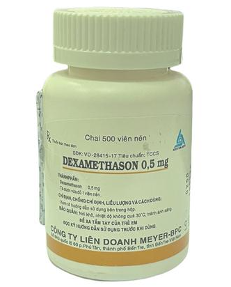 [T04090] Dexamethasone 0.5mg Meyer (Lọ/500v)