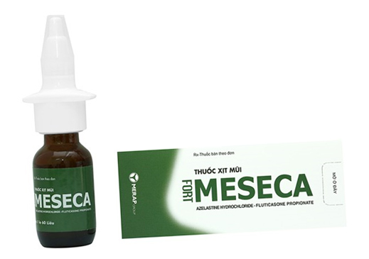 [T04399] Meseca Fort xịt mũi Merap (Lọ/60 liều) Date 11/2026