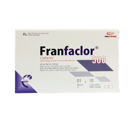 [T04765] Franfaclor Cefaclor 500mg Eloge (H/10v)