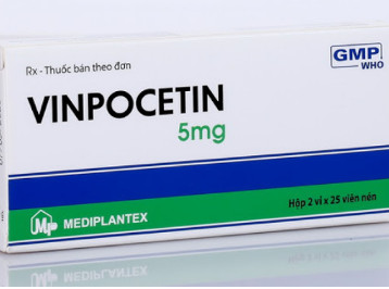 [T04932] Vinpocetin 5mg Mediplantex (H/50v)
