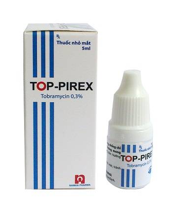 [T05079] Top Pirex Tobramycin 0.3% Nam Hà (Lọ/5ml) 