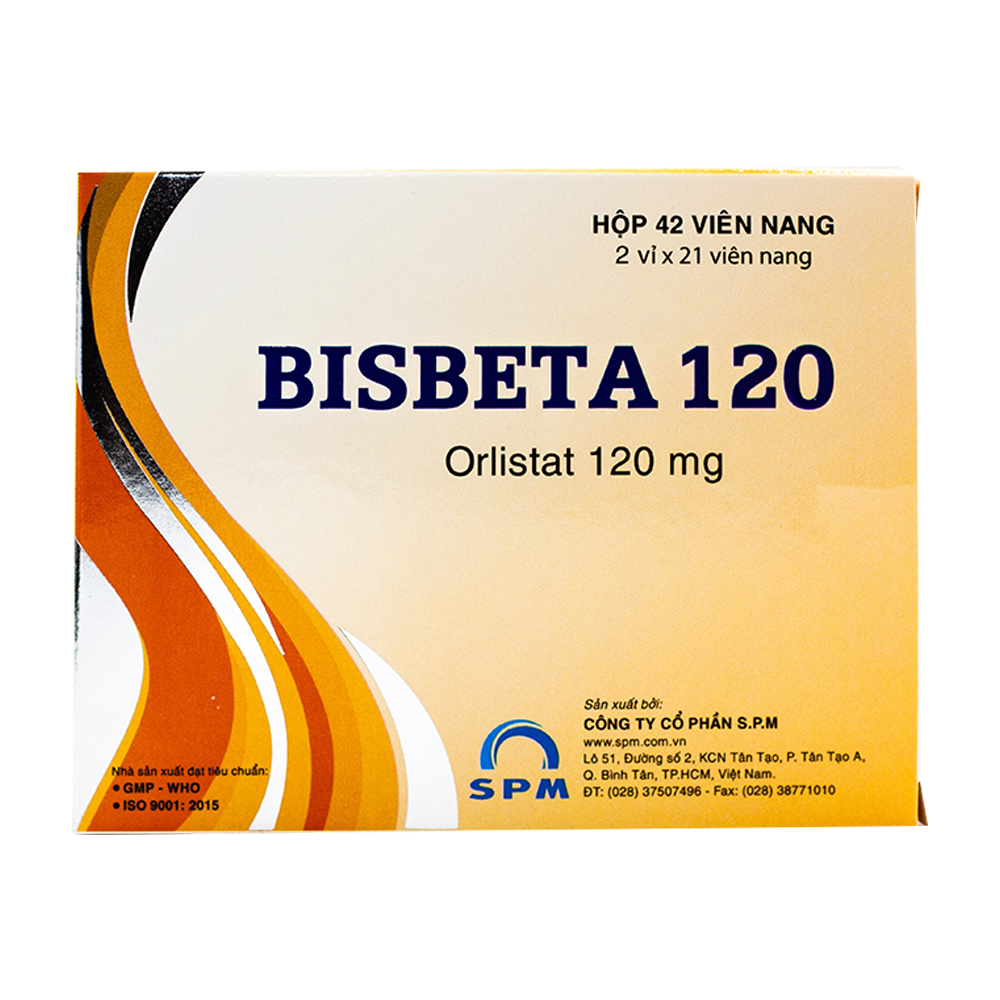 [T05121] Bisbeta Orlistat 120mg SPM (H/42v)