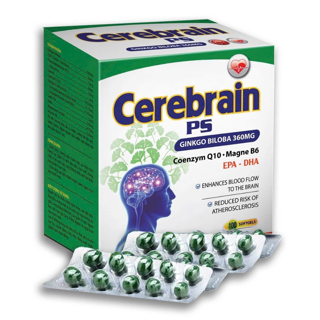 [T05534] Cerebrain PS Citicolin Ginkgo Biloba Akopha (H/100v)