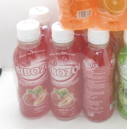 [T05646] Bibozol Oresol Điện Giải Vị Dâu 200ml Br Pharma (Lốc/6chai/200ml) Date 01/2027